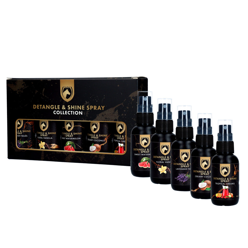 Mähnen- & Schweifglanz Spray Testset 5x50ml