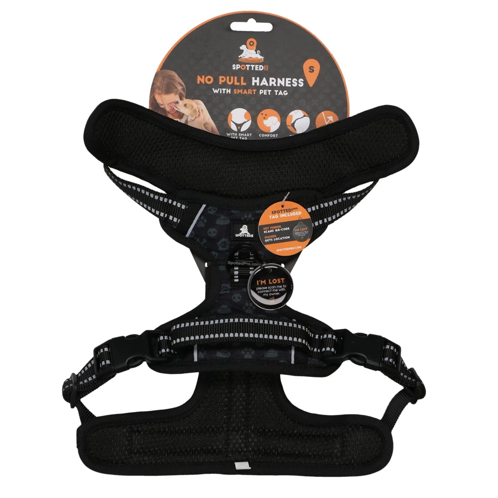 Spotted! Pro Hundegeschirr Dunkelgrau